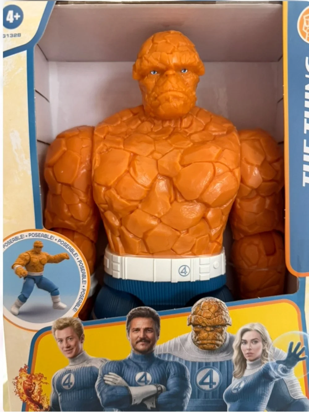 Marvel Fantastic 4 Ben Grim “The Thing” Action Figure (New in Box, NWT)